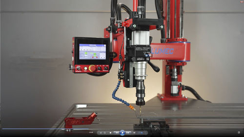 Perceuse-taraudeuse CNC - DRILLTRONIC DTM VAPS-Z - VOLUMEC® & EASYARM - verticale / à bras articulé