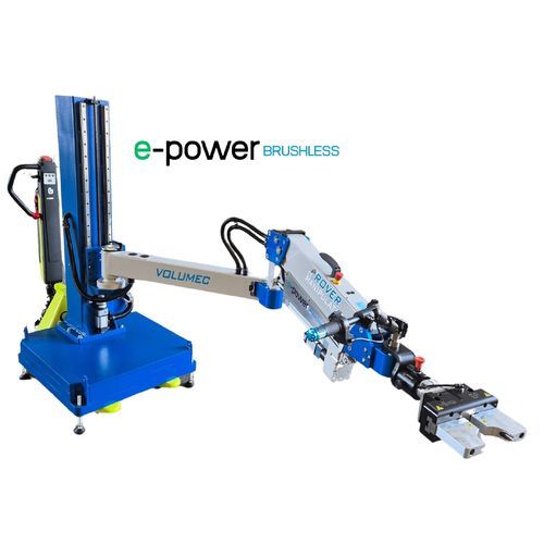 Manipulateur mobile - ROVER RM01-e - VOLUMEC® & EASYARM - électrique / avec prise / avec crochet intégré