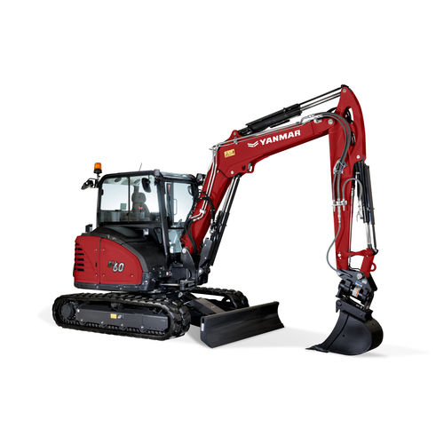 Pelleteuse midi - SV60-6B - YANMAR COMPACT EQUIPMENT EMEA S.A.S. - sur chenilles / diesel / pour chantier de construction