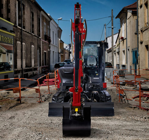 Pelleteuse midi - ViO50-6B - YANMAR COMPACT EQUIPMENT EMEA S.A.S. - sur chenilles / Tier 4 intermédiaire / pour chantier de construction