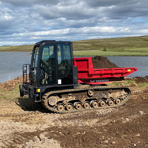 Dumper sur chenilles - C50R-5ATV - YANMAR COMPACT EQUIPMENT EMEA S.A.S. - diesel / à benne pivotante / compact