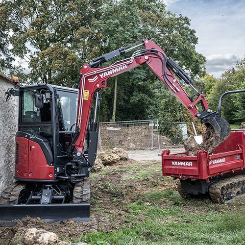 Mini pelle - ViO33-7 - YANMAR COMPACT EQUIPMENT EMEA S.A.S. - sur chenilles / diesel / compacte
