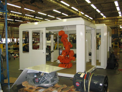 Cellule robotisée de finition - Hammond Roto-Finish - de rectification / pour machine-outil