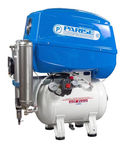 Compresseur d'air - P30 OF2P-PREBox-CC - Parise Compressori - stationnaire / sans huile / pour applications dentaires