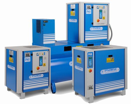 Compresseur à vis - PHV series - Parise Compressori - rotatif / d'air / à moteur électrique