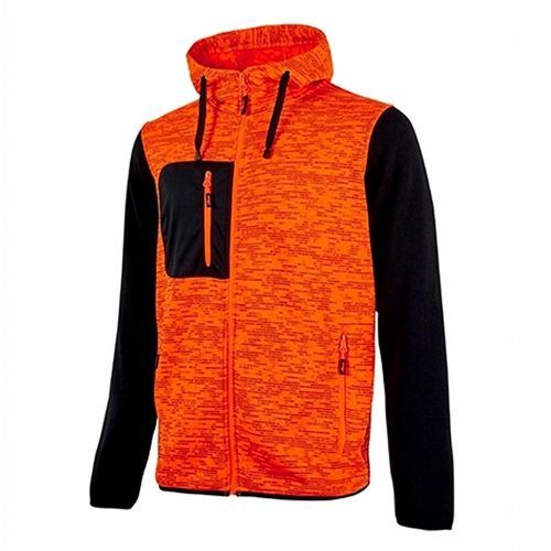 Sweat-shirt de travail - RAINBOW - U Group Srl - en polyester / orange / jaune