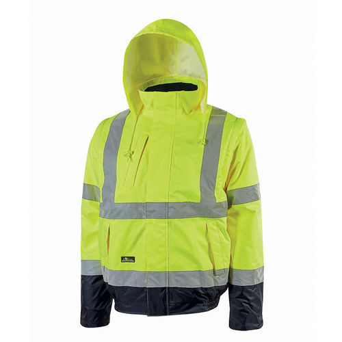 Veste de travail - CRAFTY - U Group Srl - imperméable / haute visibilité / en polyester