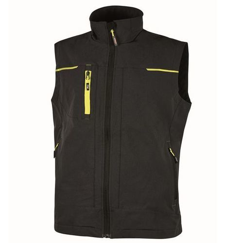 Gilet de travail - SATURN - U Group Srl - en tissu / noir / L