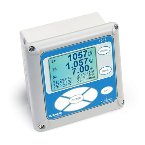 Appareil de surveillance de puissance - Rosemount™ 1057 - Emerson Automation Solutions - ROSEMOUNT - de conductivité / multiparamètres / d'eau