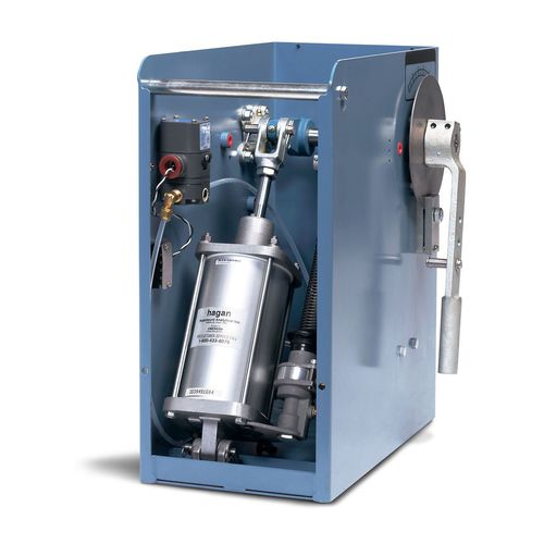 Positionneur de vanne pneumatique - Hagan Power 2½x5 - Emerson Automation Solutions - ROSEMOUNT - rotatif / robuste / à faible encombrement
