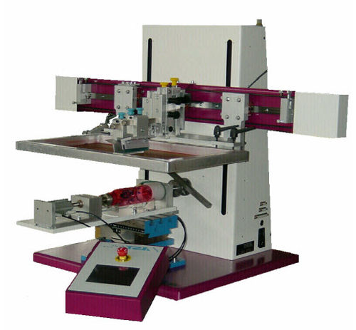 Machine de sérigraphie automatique - SP-400 - ST Drucksysteme - monochrome / pour produits cylindriques / à plat