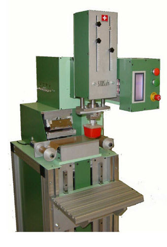 Machine de tampographie à encrier ouvert - TP-150 - ST Drucksysteme - électropneumatique