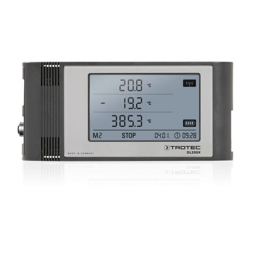 Enregistreur de données de température - DL200X - Trotec GmbH - USB / avec afficheur LCD / pour thermocouple
