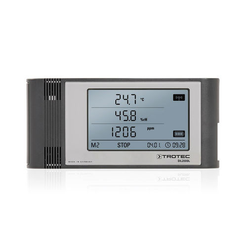 Data logger de température - DL200L - Trotec GmbH - d'humidité relative / avec écran