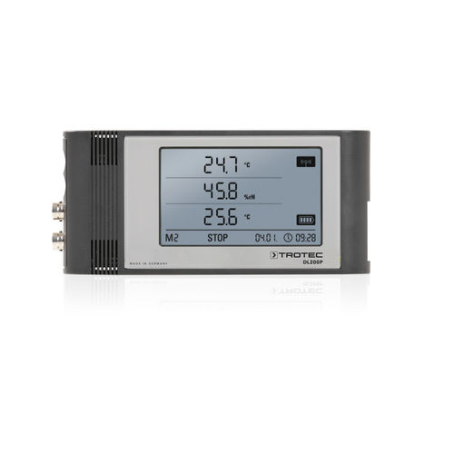 Enregistreur de données de température - DL200P - Trotec GmbH - USB / avec écran / programmable