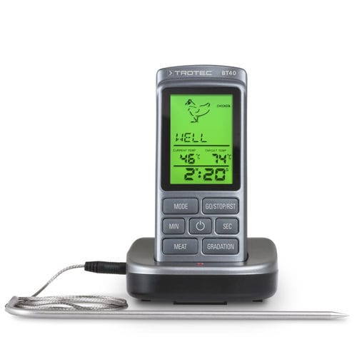 Thermomètre numérique - BT40 - Trotec GmbH - sans fil / pour produits alimentaires