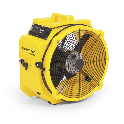 Ventilateur haute performance - TTV 4500 S - Trotec GmbH - axial / de séchage / pour applications industrielles