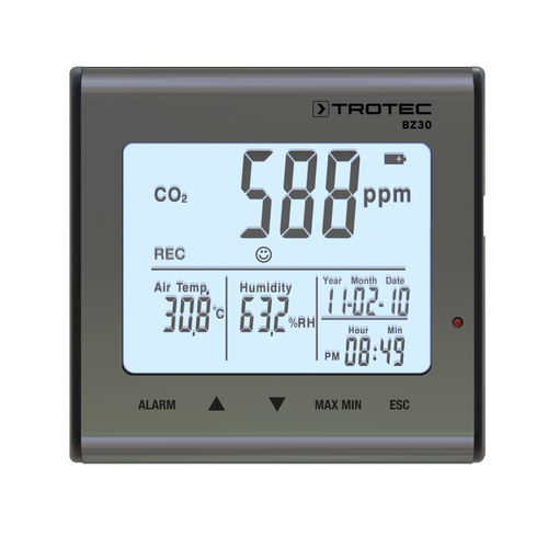 Enregistreur de données de température - BZ30 - Trotec GmbH - USB / avec écran / programmable