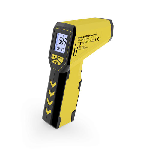 Pyromètre numérique - TP7 - Trotec GmbH - avec visée laser double / portable