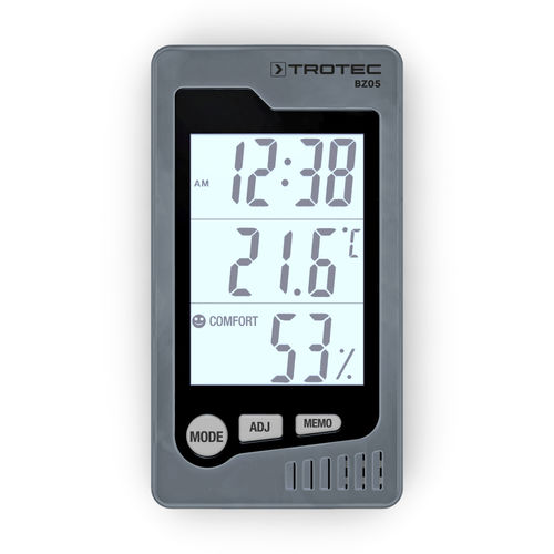 Thermo-hygromètre numérique - BZ05 - Trotec GmbH - benchtop / température / humidité relative