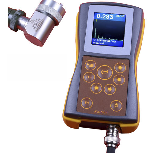 Analyseur de vibrations pour maintenance prédictive - 107VF - NPP KOHTECT - pour équilibrage de machine tournante / portable / avec enregistreur de données