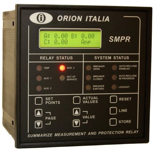 Relais de protection de surtension - SMPR-1 - Orion Italia - de surintensité / d'ordre de phases / à montage sur panneau