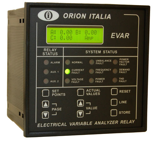 Relais de surveillance de tension - EVAR ETH - Orion Italia - de courant / de séquence de phase / de facteur de puissance
