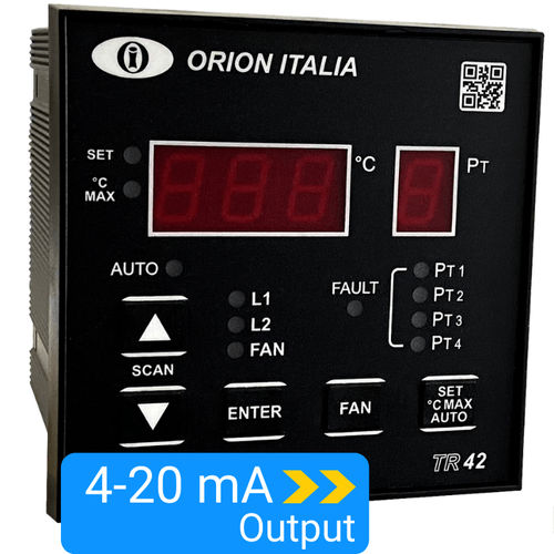 Contrôleur de température numérique - TR42AD - Orion Italia - programmable / pour transformateur / monté sur panneau