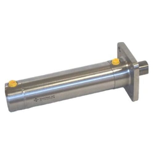 Vérin hydraulique - AQ70 HD/HP series - SSH Stainless - à piston / double effet / en acier inoxydable