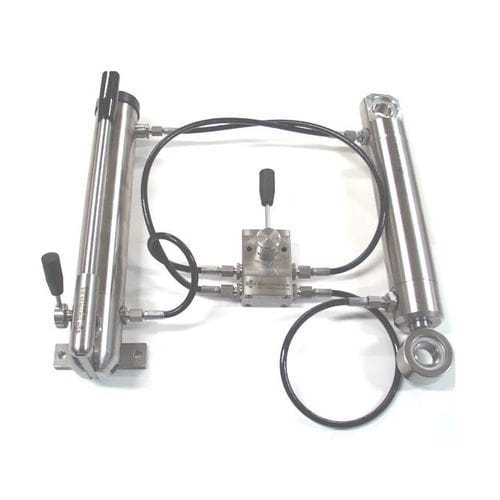 Pompe hydraulique à piston - HPA-LH series - SSH Stainless - à main / en acier inoxydable / à double effet