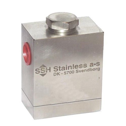 Clapet anti-retour en acier inoxydable - PKV-06 - SSH Stainless - à bille / pour eau / pour huile