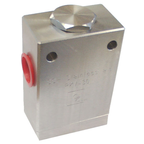 Clapet anti-retour en acier inoxydable - PKV-30 - SSH Stainless - à bille / pour eau / pour huile