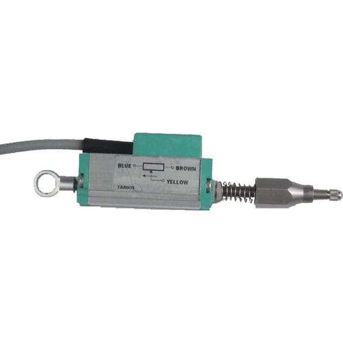 Transducteur de déplacement linéaire - PY2-F-025 - Capetti Elettronica - à potentiomètre à ressort / en acier inoxydable