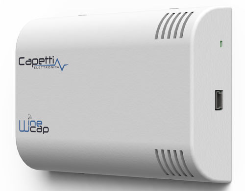 Datalogger de température - WSD00TH2_LD - Capetti Elettronica - d'humidité relative / sans fil