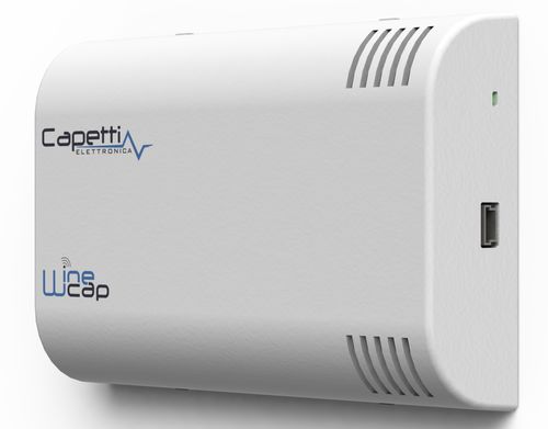 Datalogger de température - WSD00TH2VOC - Capetti Elettronica - d'humidité relative / sans fil / alimenté par batterie