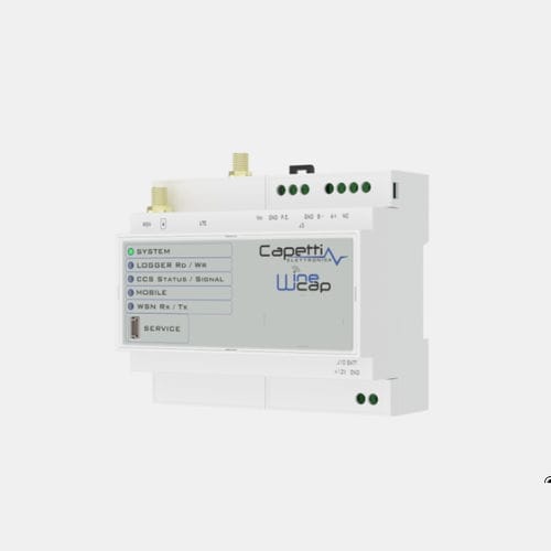 Passerelle de communication - WLRG-IOT  - Capetti Elettronica - industrielle / Modbus RTU / 4G
