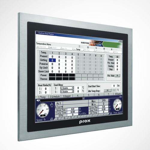 Panel PC TFT LCD - SP-7155 - Protech Systems - à écran tactile capacitif PCAP / à écran tactile résistif à 5 fils / 15"