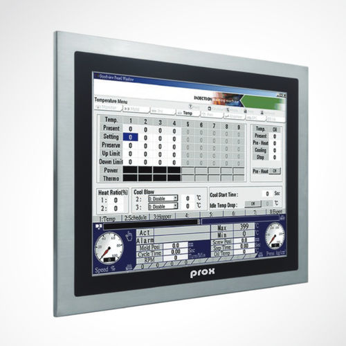 Panel PC TFT LCD - SP-7157 - Protech Systems - à écran tactile capacitif PCAP / à écran tactile résistif à 5 fils / 17"