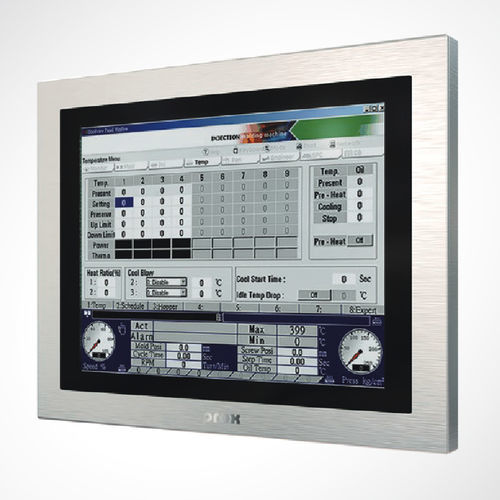 Panel PC TFT LCD - SG-S171 - Protech Systems - rétroéclairage à LED / à écran tactile capacitif PCAP / à écran tactile résistif à 5 fils