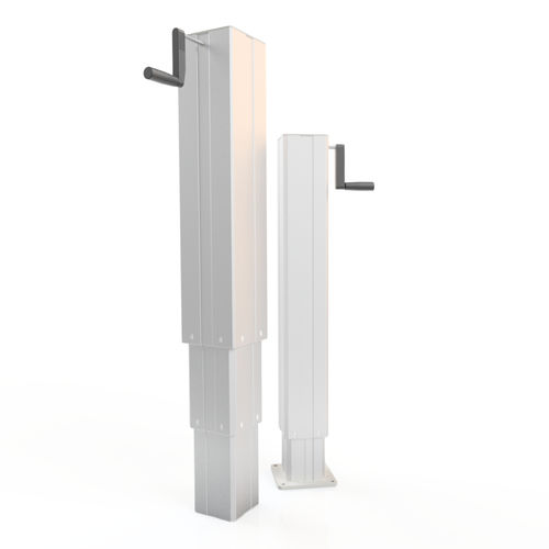 Appareil de levage à manivelle - X2 Technology - à bras téléscopique