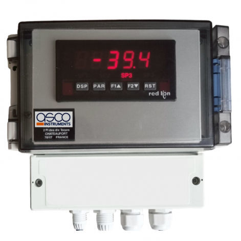 Datalogger avec afficheur LCD - MONOSCAN - Asco instruments - numérique / programmable / boucle de courant