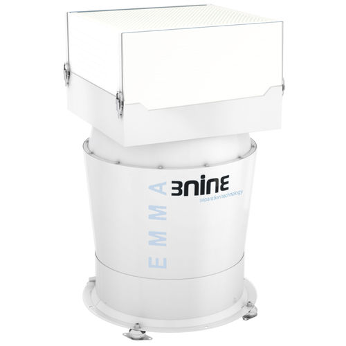 Collecteur de brouillard d'huile - Emma 2500 - 3nine - à matériau filtrant / pour machine-outil
