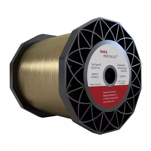 Fil EDM en laiton - MICROCUT® SF - Berkenhoff GmbH - revêtu zinc / micro-usinage