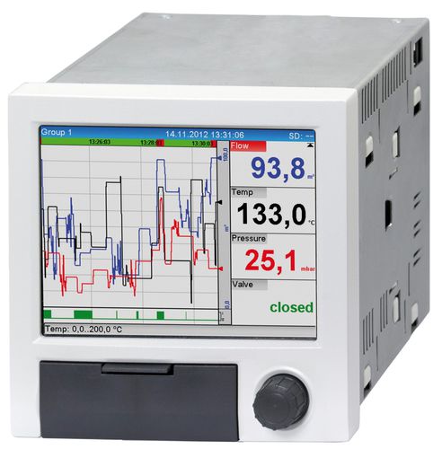 Enregistreur sans papier - REGICONT RCE-300 - ACS Control-System GmbH - de température / 4 canaux / 8 canaux