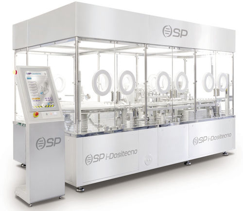 Remplisseuse automatique - i-Dositecno LI Versa-Line&trade; - SP Scientific Products - pour récipients en verre / de seringues / d'ampoules