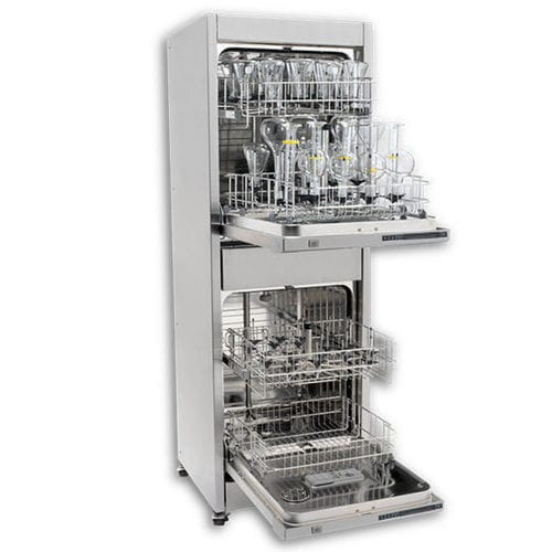 Machine de lavage pour verrerie - Hotpack SpaceSaver™ - SP Scientific Products - à eau / automatique / en inox