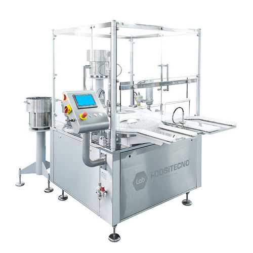 Remplisseuse boucheuse rotative - Hull i-Dositecno Microline - SP Scientific Products - pour l'industrie pharmaceutique / pour chambre d'autoclave / pour flacon