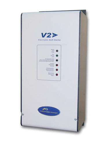Démarreur progressif de moteur - 2.2 - 37 kW | V2 Series  - Power Electronics - électronique / moyenne tension