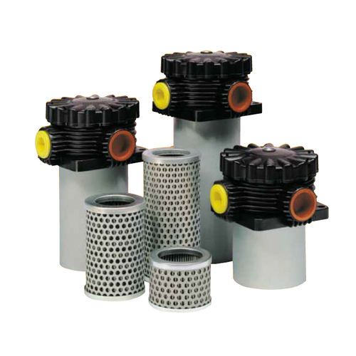 Carter de filtre à cartouche - ETF series - Parker Hannifin France SAS - pour huile / en polypropylène / en acier