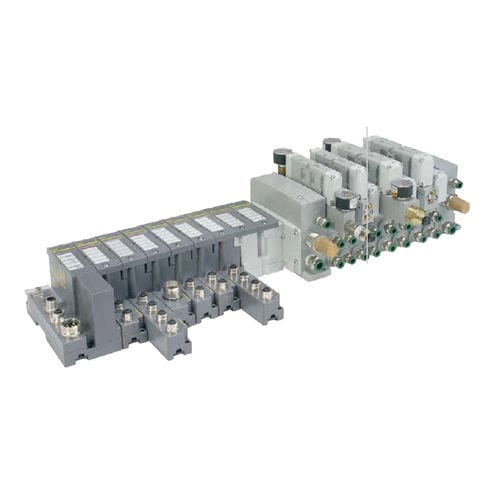 Distributeur pneumatique à tiroir - ISYS ISO series - Parker Hannifin France SAS - à air / à commande électrique / 5/2 voies